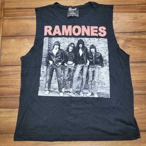 Bravado Black Unisex Tank Top "Ramones"